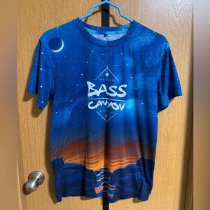 Excision - 2019 Bass Canyon Graphic Tee - Night Sky Design - Size Small